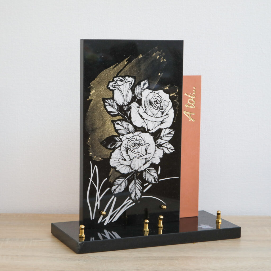 confort funeraire - plaque